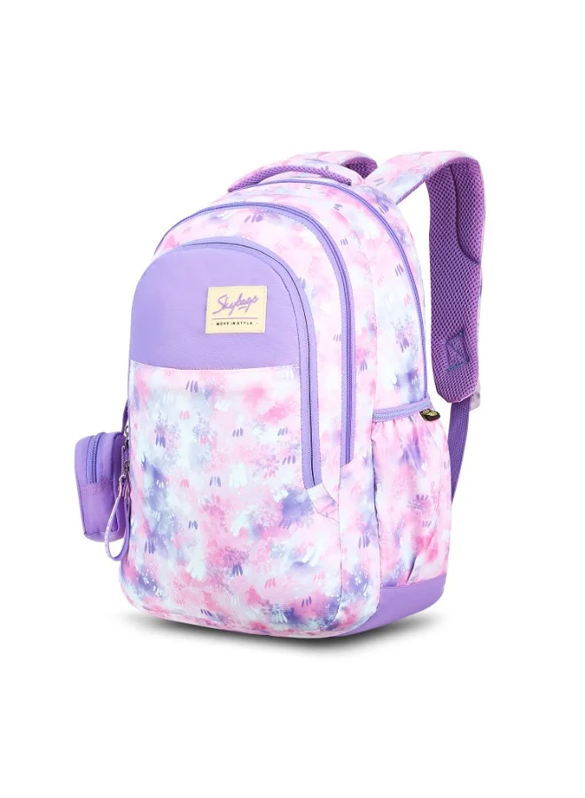 Skybags SKYBAGS BLISS 01 Unisex Orchid School Backpack - SK BPBLISCH1ORC
