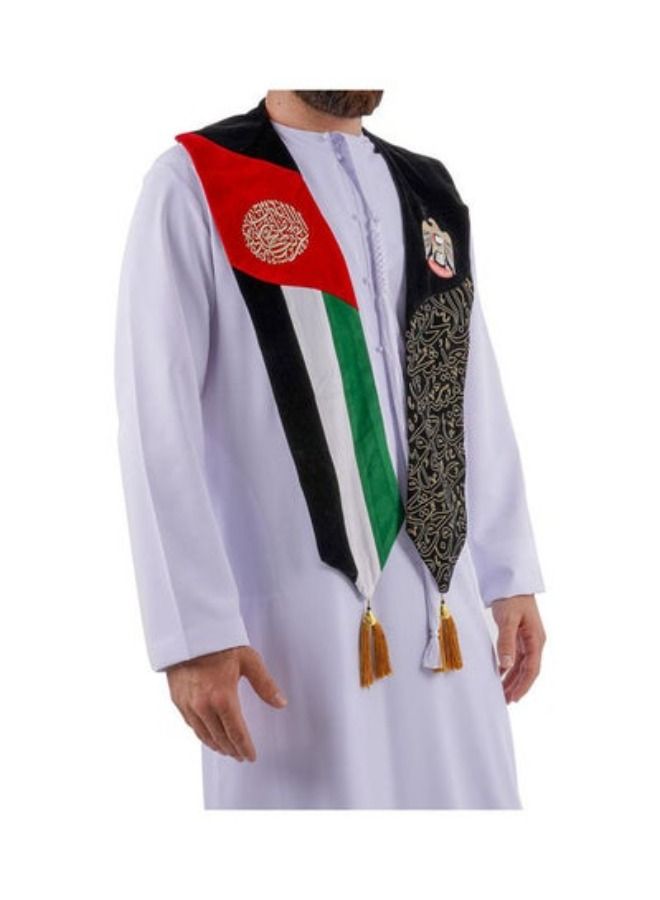 UAE National Day Scarf 2022 - Curve Multicolour - Image 3
