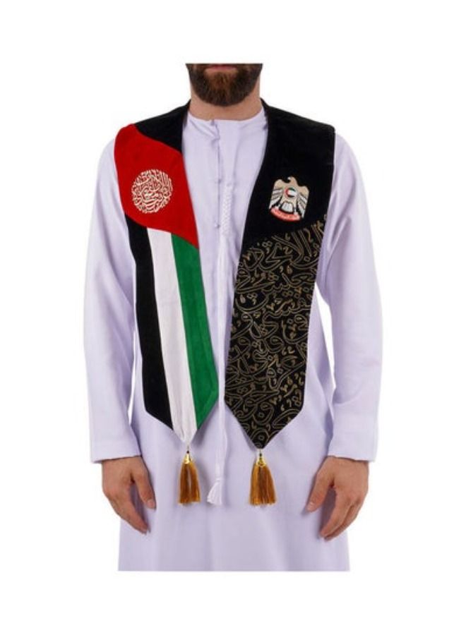 UAE National Day Scarf 2022 - Curve Multicolour - Image 1