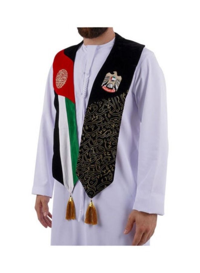 UAE National Day Scarf 2022 - Curve Multicolour - Image 4