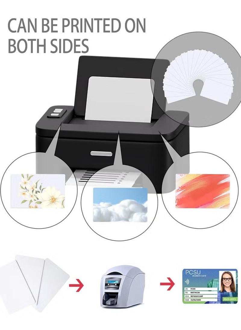 Excefore - 5/10/20/30/50/80/100/150/200 piece NFC Tags NTAG215 NFC 215 Cards, 504 Bytes Memory NFC Business Card Blank NFC Cards Ntag215 NFC Chip for NFC Phone and Device Writeable Programmable - Image 1