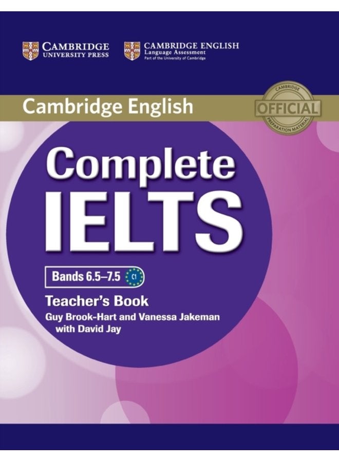 Complete IELTS Bands 6 5 7 5 Teacher s Book - Paperback