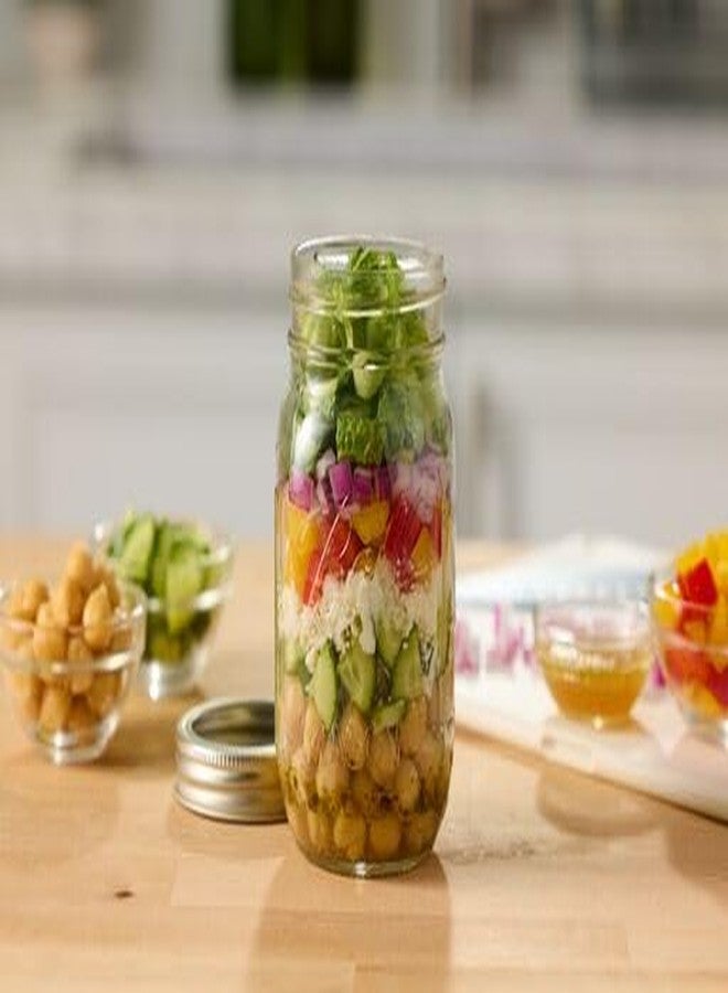 Ball Regular Mouth Glass Mason Jars with Lids and Bands, Used for Canning (Pint, 16 Ounce (Pack of 4)) - Image 3