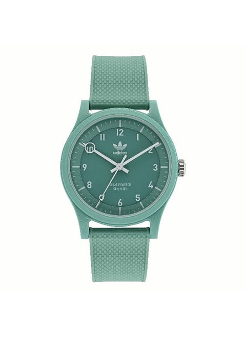 Unisex Analog Round Shape Resin Wrist Watch AOST22045 39 mm