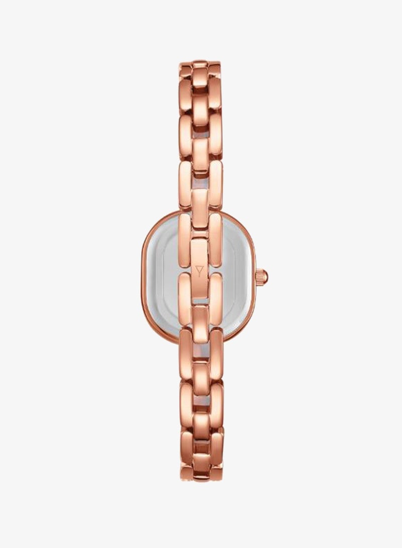 ECSTACY Women's 304 solid stainless steel Analog Watch E25513-RBKK - 23 mm - Image 3