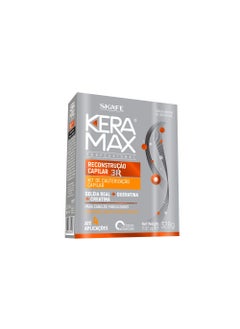 Keramax Hair and Scalp Care Brazilian Keratin Reconstruction  4 Bottles