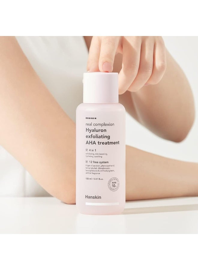 Hanskin Hyaluron Exfoliating Aha Treatment 150Ml  - Image 2