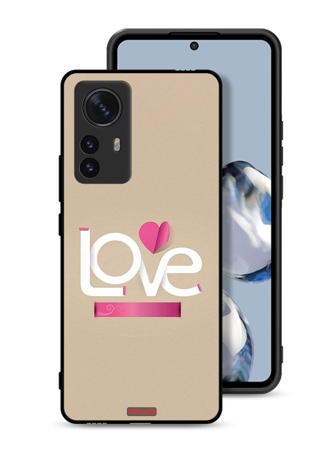 Tolwak Xiaomi 12X Protective Case Cover Love Art - Image 1