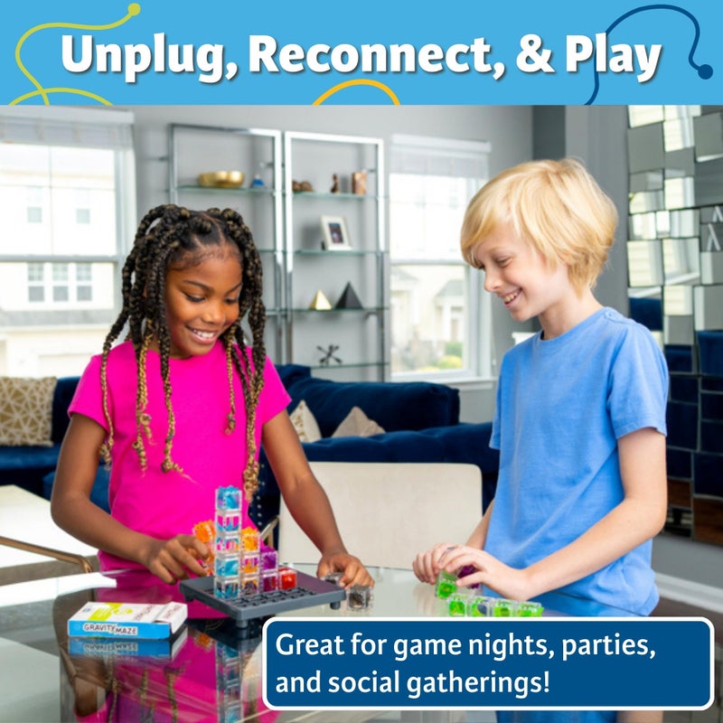 ThinkFun Gravity Maze - Falling Marble Logic Game - Challenging STEM Toy for Kids 8-12 - Gravity Marble Maze - Brain-Building Fun - Educational Gift - Boosts Critical Thinking & Problem Solving - Image 5