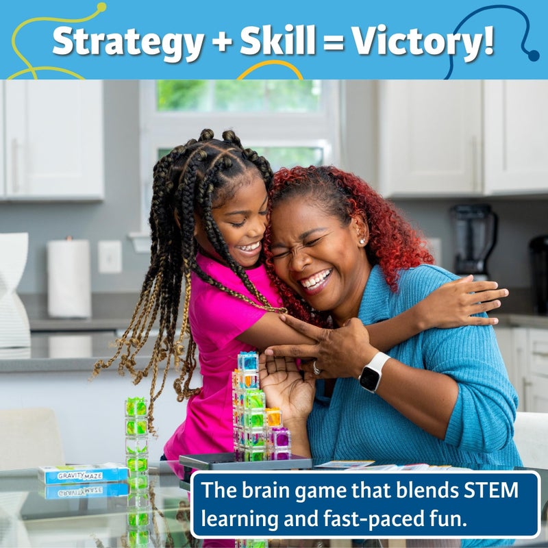 ThinkFun Gravity Maze - Falling Marble Logic Game - Challenging STEM Toy for Kids 8-12 - Gravity Marble Maze - Brain-Building Fun - Educational Gift - Boosts Critical Thinking & Problem Solving - Image 3