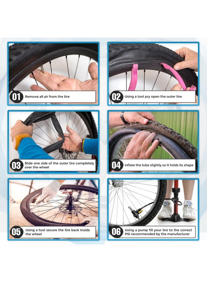 Mata1 2 Inner Tube Tire Replacements 16" x 1.5/1.75/1.95/2.125 for Jogging Stroller - Compatible w/All Brands: BoB Revolution Flex/Pro/SE/SU, Graco, Go Jogging, Thule Urban Glide & More by Mata1-USA - Image 5