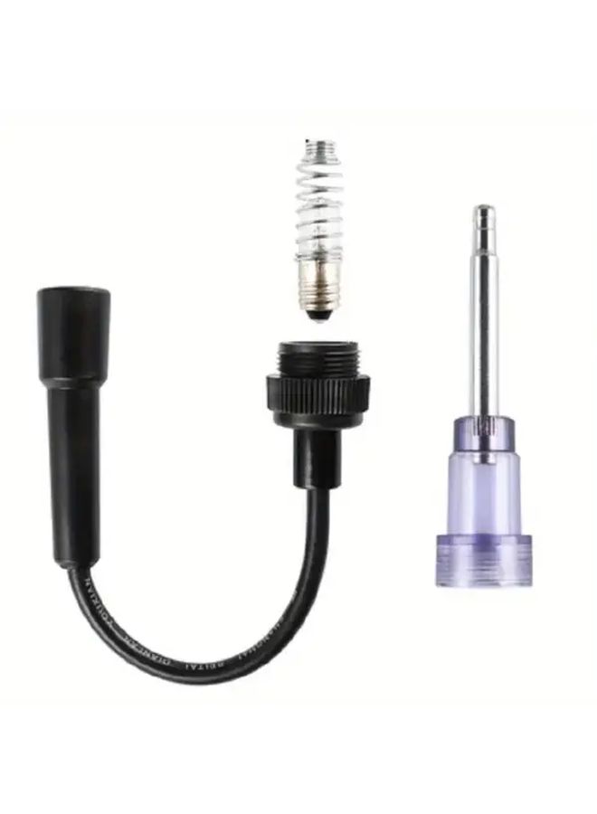 Universal 12V Car Ignition Tester With Adjustable Delay Timer Black White - Image 5