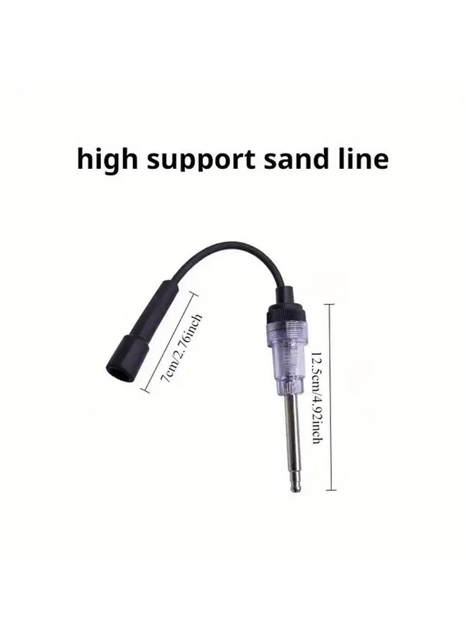 Universal 12V Car Ignition Tester With Adjustable Delay Timer Black White - Image 4