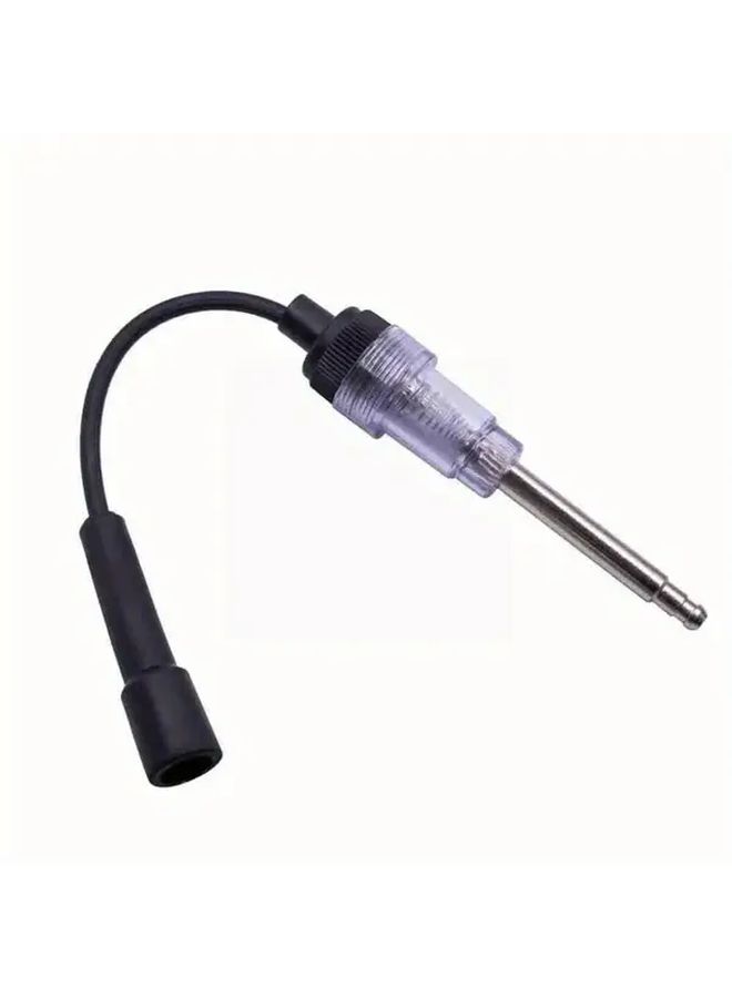 Universal 12V Car Ignition Tester With Adjustable Delay Timer Black White - Image 1