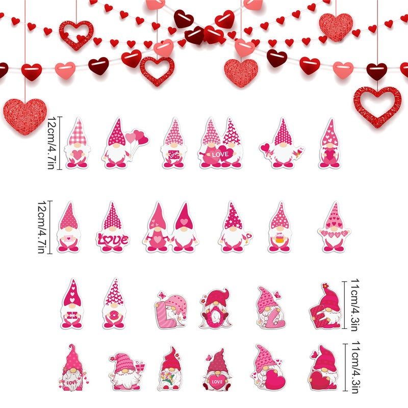 Ct145-Ct147 Valentine'S Day Cartoon Refrigerator Stickers Home Decoration Pvc Magnetic Wall Stickers Waterproof Decoration - Image 1