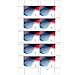 U.S. Plastic Corp. USPS Patriotic Wave Billowing Flags Sheet of 10 1 2015 Scott 4953 - Image 3
