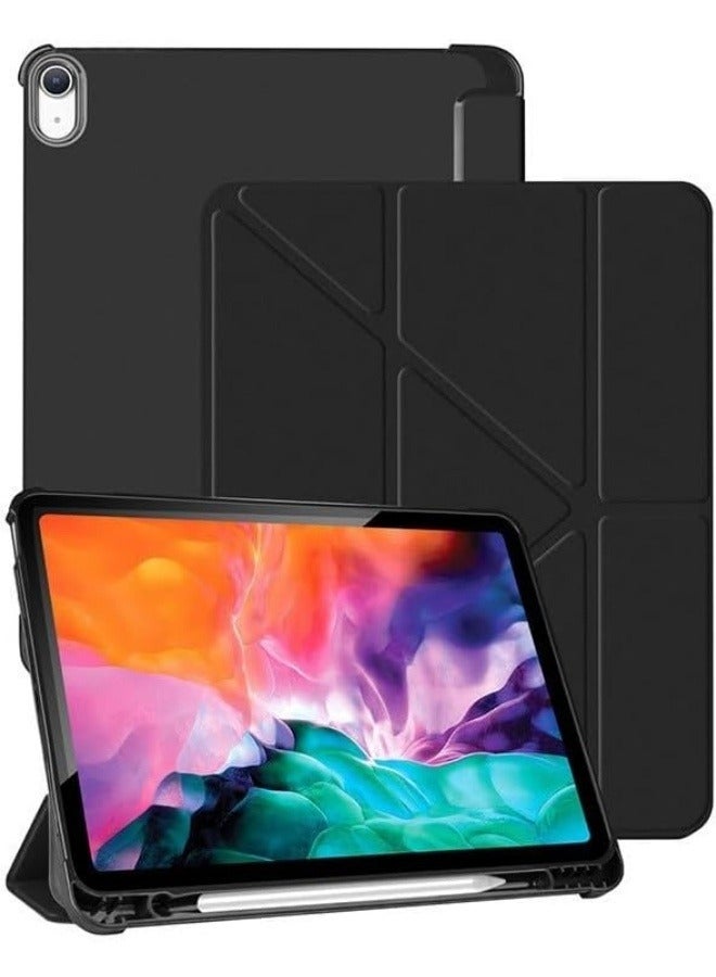 Case Compatible with iPad Air 11 inch 6th Generation (2024, M2),3+Y Fold Buckle Style Case With Pencil Holder & Auto Sleep Wake for iPad Air 11