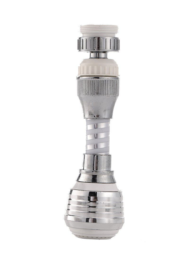 BMB tools Faucet Water Spray Nozzle Silver/White Water Filter for Bathroom Sink-Removes Chlorine Fluoride Heavy Metals for Home Kitchen White/silver - Image 5