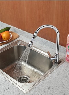BMB tools Faucet Water Spray Nozzle Silver/White Water Filter for Bathroom Sink-Removes Chlorine Fluoride Heavy Metals for Home Kitchen White/silver  - Image 1