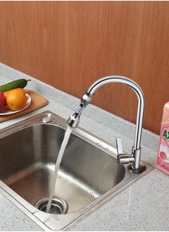 BMB tools Faucet Water Spray Nozzle Silver/White Water Filter for Bathroom Sink-Removes Chlorine Fluoride Heavy Metals for Home Kitchen White/silver  - Image 2