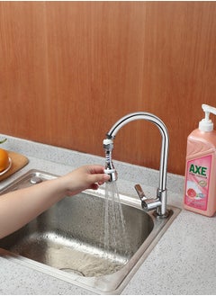 BMB tools Faucet Water Spray Nozzle Silver/White Water Filter for Bathroom Sink-Removes Chlorine Fluoride Heavy Metals for Home Kitchen White/silver  - Image 4