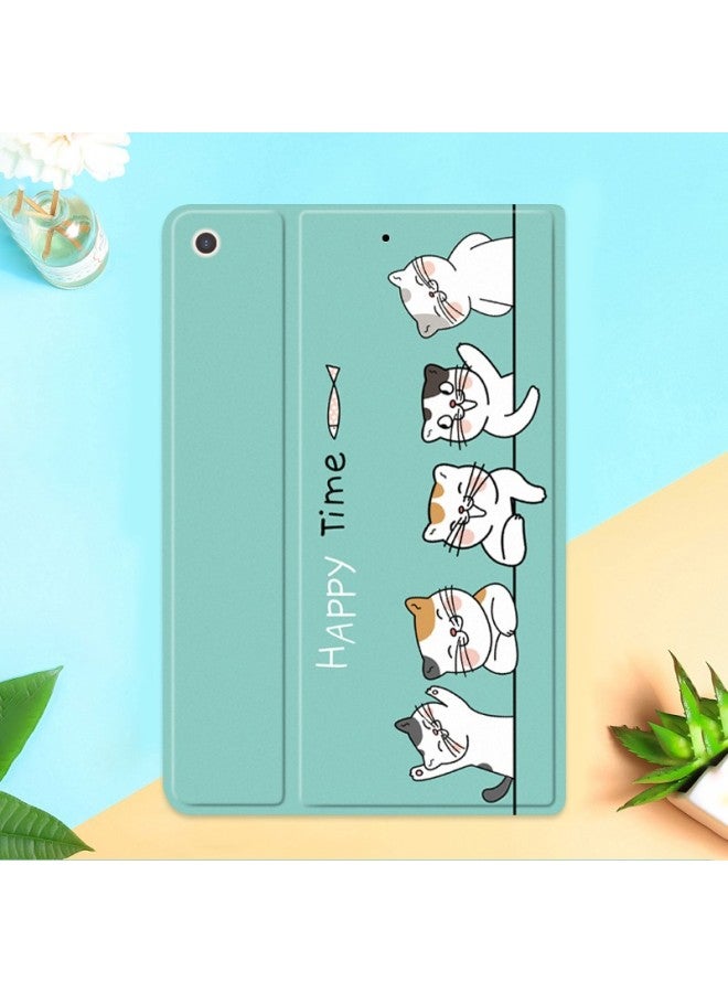 Jiang Ming Compatible With Apple Ipad 7/8/9 10.2-inch Tablet Case 7th/8th/9th Generation 10.2-inch Full Protection Shockproof Smart Sleep Creative Cartoon Leather Cover - Image 1