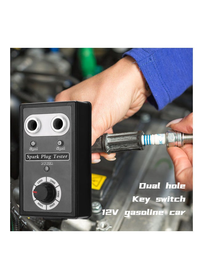 NIBEMINENT Automotive Diagnostic Scanner Gasoline Vehicle Plug Analyzer Black 17.00X6.00X13.00cm  - Image 3