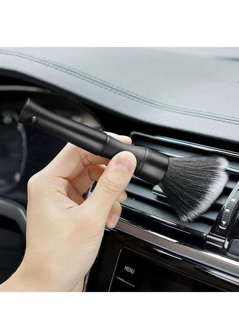 Oasisgalore Soft Detailing Brush Set for Cleaning Air Vent Dashboard Seat Wheel，Auto Detail Brush Kit for Elegant Surfaces - Image 5