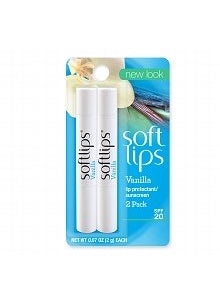 Softlips Softlips Lip Protectant SPF 20 Value PackVanilla 