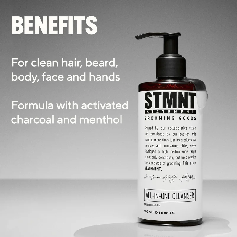 Stmnt STMNT All-in-One Cleanser - Silicone & Sulfate Free - 300ml