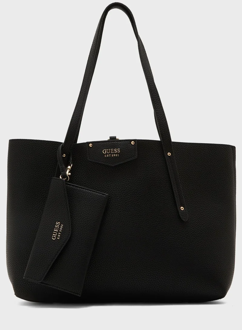 GUESS Eco Brenton Tote Bag