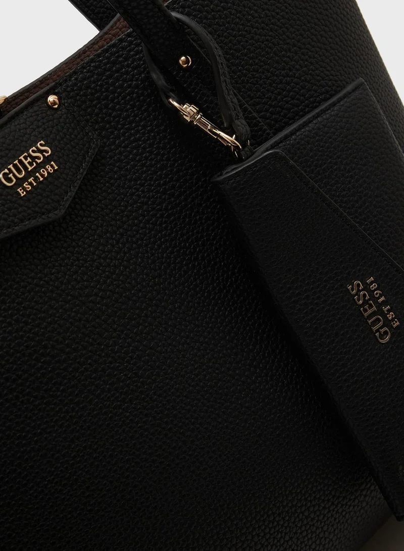 GUESS Eco Brenton Tote Bag