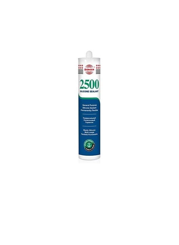 Asmaco Asmaco 2500 - General Purpose Silicone Sealant White - 24 pcs per 1 box  - Image 3
