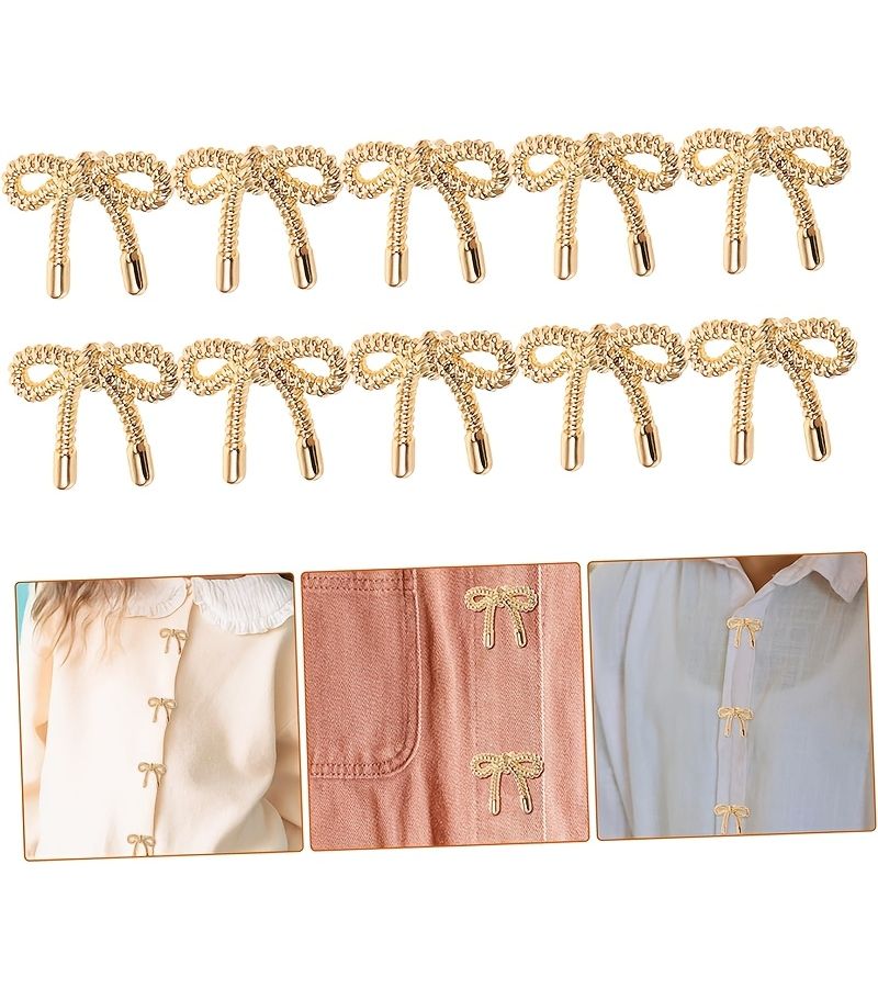 10pcs Clothing Sewing Button Sets Snap Fasteners - Image 5