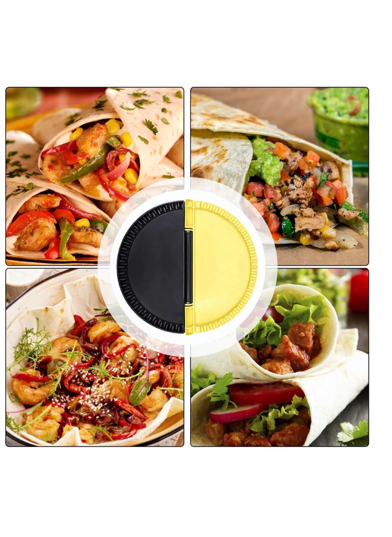 KASTWAVE - Empanada Maker Press, Empanada Dough Press Machine, Burrito Wraps Making Press Machine, Pastry Edge Decorator Tool, Cooking Gadget for Calzones, Burritos, Kebabs, Pasties, Enchiladas - Image 1