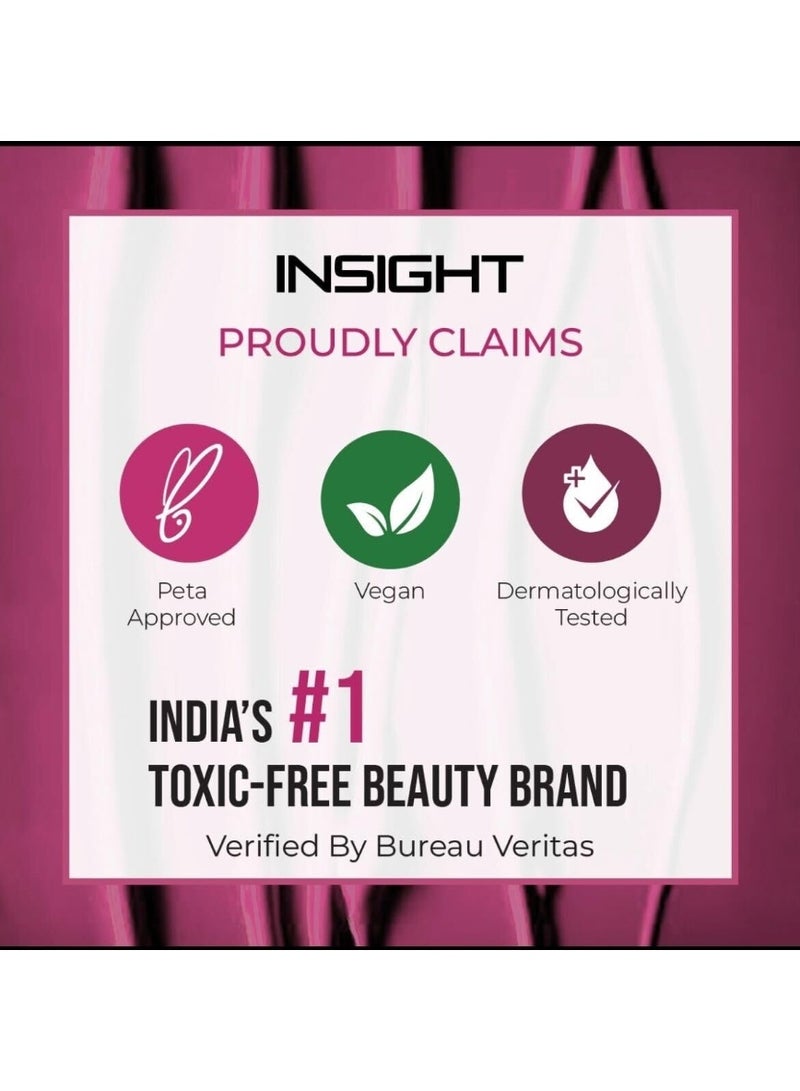 INSIGHT 24 Hrs Non-Transfer Matte Lipstick | Lightweight, Highly Pigmented, Long Wear | Kiss Proof & Smudge Proof | With Vitamin E & Jojoba Oil | Vegan, Toxin Free | Shade - 04 Forget Me (3g) - Image 2