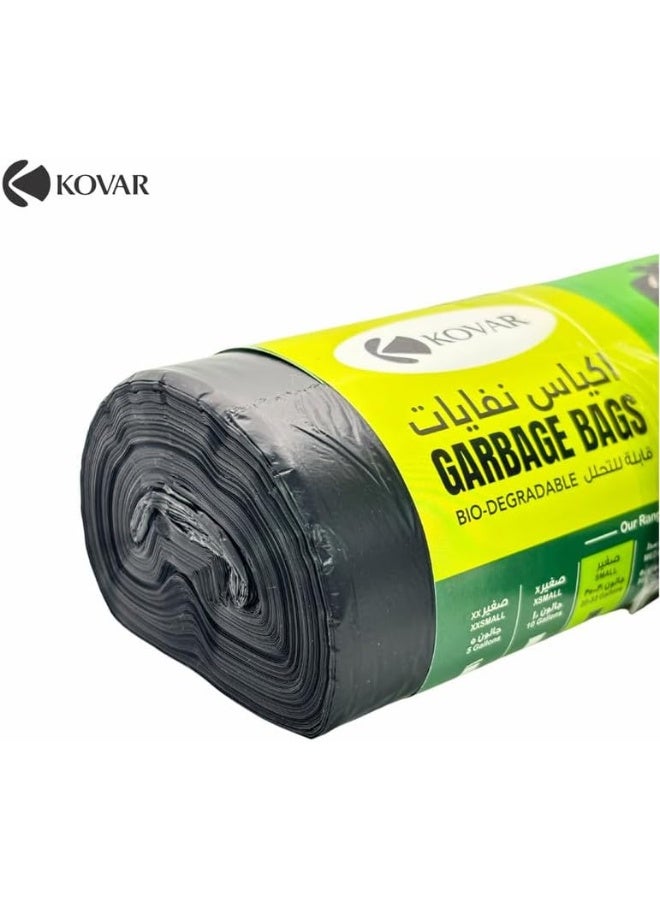 Kovar Biodegradable & Antibacterial Garbage Bags - 50 Gallon, 75 X103Cm, 2-Pack Roll Set - Image 4