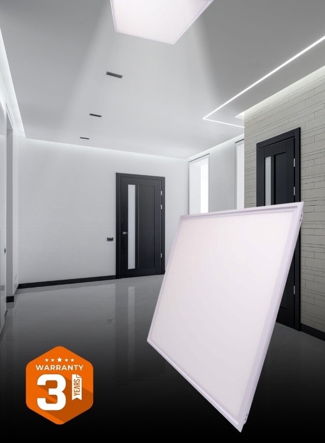 تارجت مصباح LED مربع من النوع الدفعي 72 واط أبيض دافئ 60 × 60 سم - Image 5