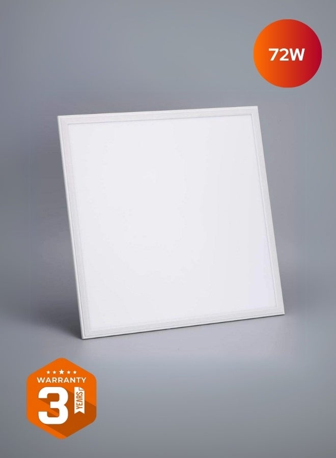 تارجت مصباح LED مربع من النوع الدفعي 72 واط أبيض دافئ 60 × 60 سم - Image 4