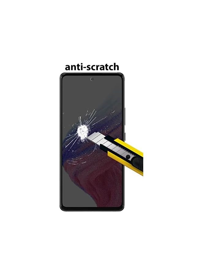 PROMASS Privacy Screen protector compatible with Galaxy A53 5G / A52S 5G / A52 5G / A51 5G/ S20 FE 5G / M31s 5G Screen Protector Tempered Glass [Anti-Glare][HD Full Coverage] - Image 3
