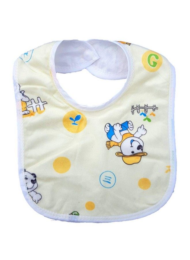 Brandonn Newborns Premium Baby Cotton Bibs (Pack Of 3) - Image 5