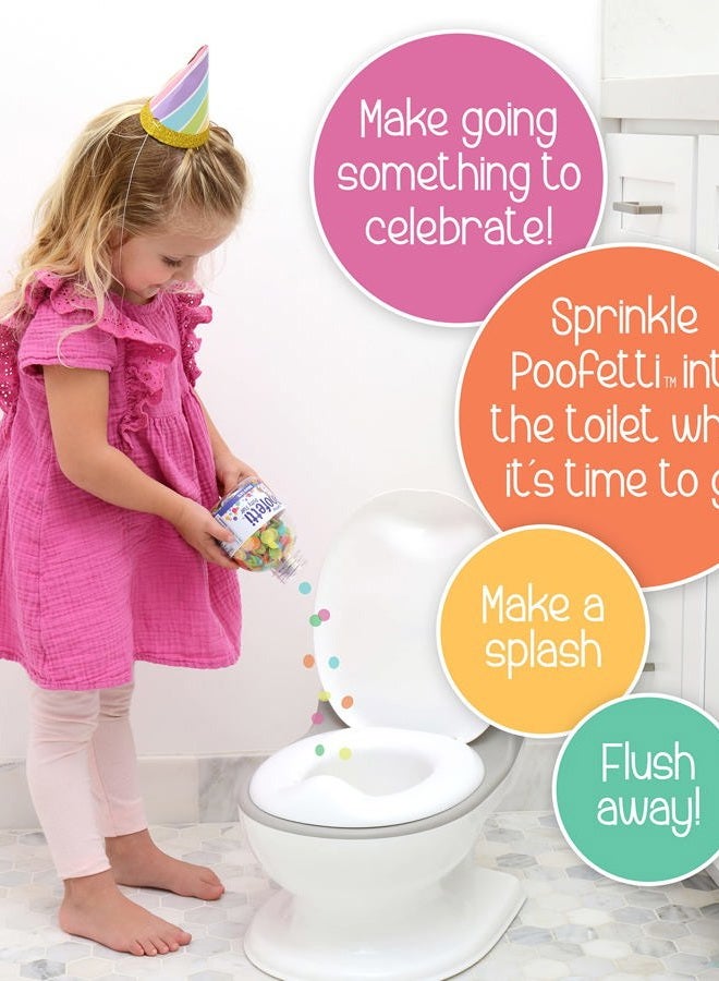 PrimaStella Poofetti Potty Flair - Scented Potty Training Party Toilet Confetti (Unicorn Farts) - Image 2