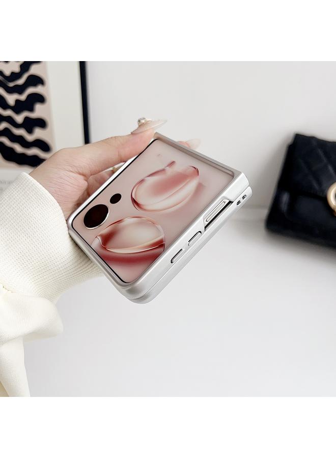 S-TOP Case For Honor Magic V Flip Metallic Paint Skin Feel Leather Phone Case - Image 3