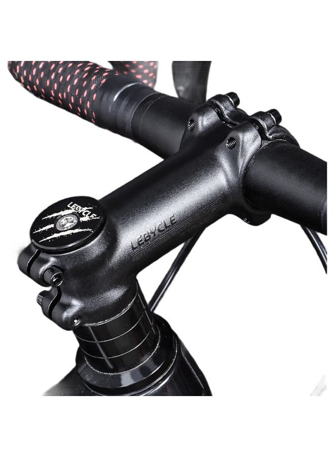 LeBycle Aluminum Alloy Road Bike Handlebar, Mountain Bike Ultra-Light Handlebar, Positive And Negative Angle 7-Degree Bike Stem, Handlebar - Image 3