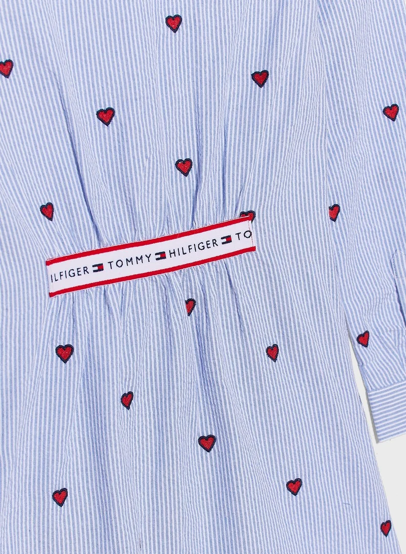 TOMMY HILFIGER Teen Embroidered Dress