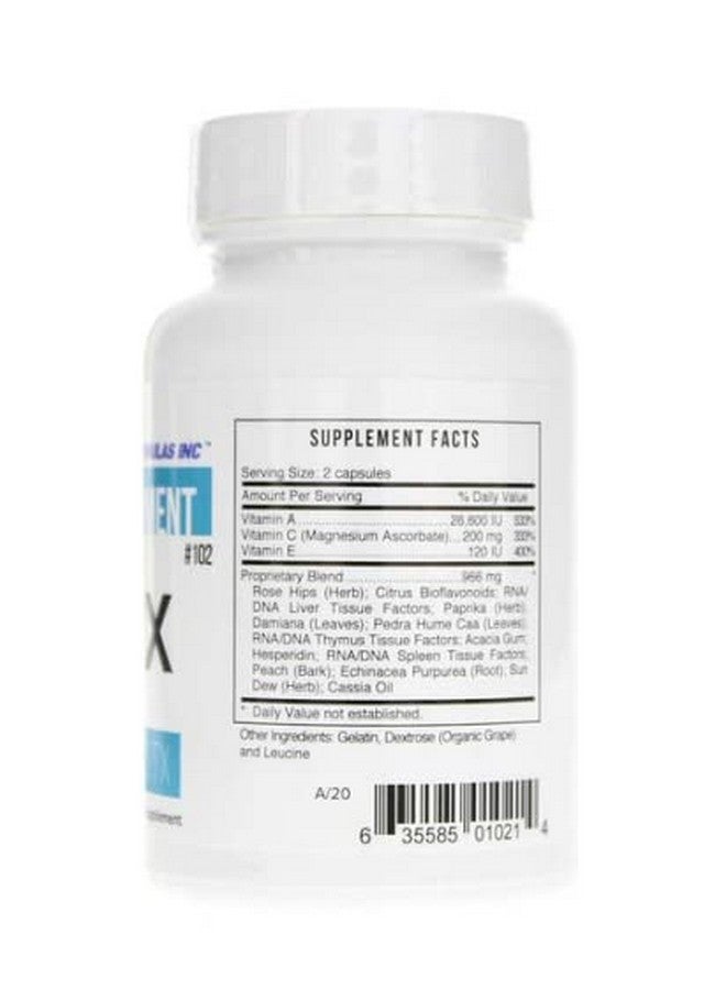 Systemic Formulas Bio Nutriment Acx Vitamin Dtx 60 Capsules  - Image 5