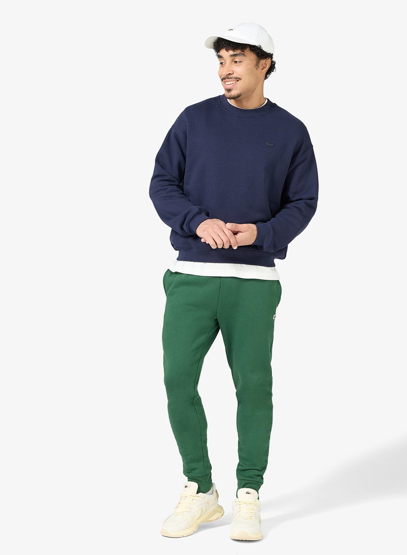 LACOSTE Crew Neck Loose Fit Sweatshirt - Image 4