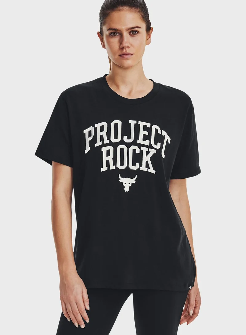 UNDER ARMOUR Project Rock Campus T-Shirt
