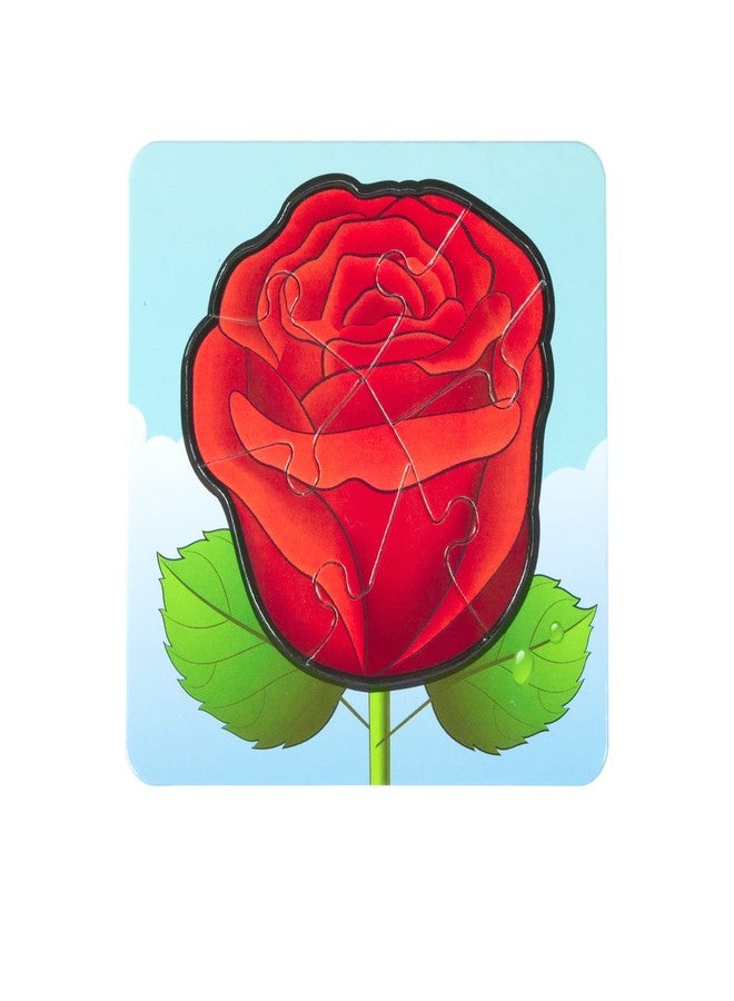 Skoodle Flowers Jigsaw Puzzle for Kids, Educational and Learning Kit for Toddlers, for Children, First Puzzle for Kids - Image 4