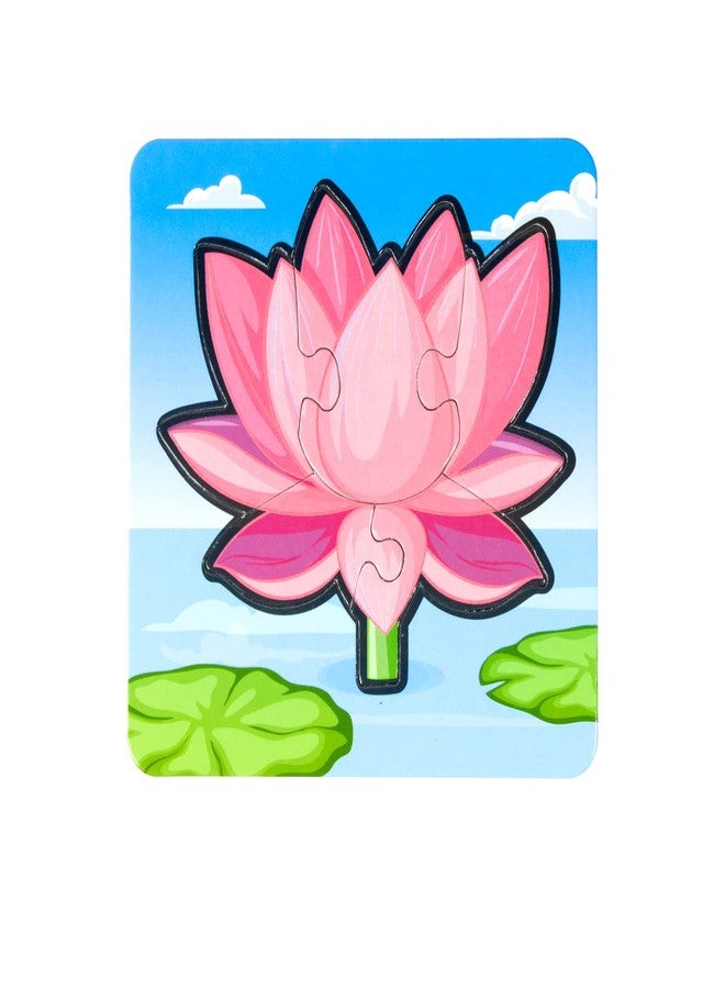 Skoodle Flowers Jigsaw Puzzle for Kids, Educational and Learning Kit for Toddlers, for Children, First Puzzle for Kids - Image 5